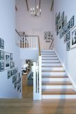 Дизайн пролета лестницы в частном доме