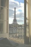 Вид из окна в париже