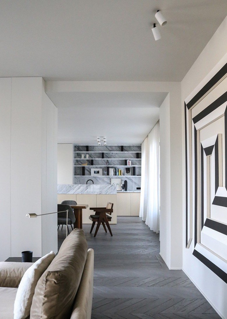 Французский Минимализм в интерьере