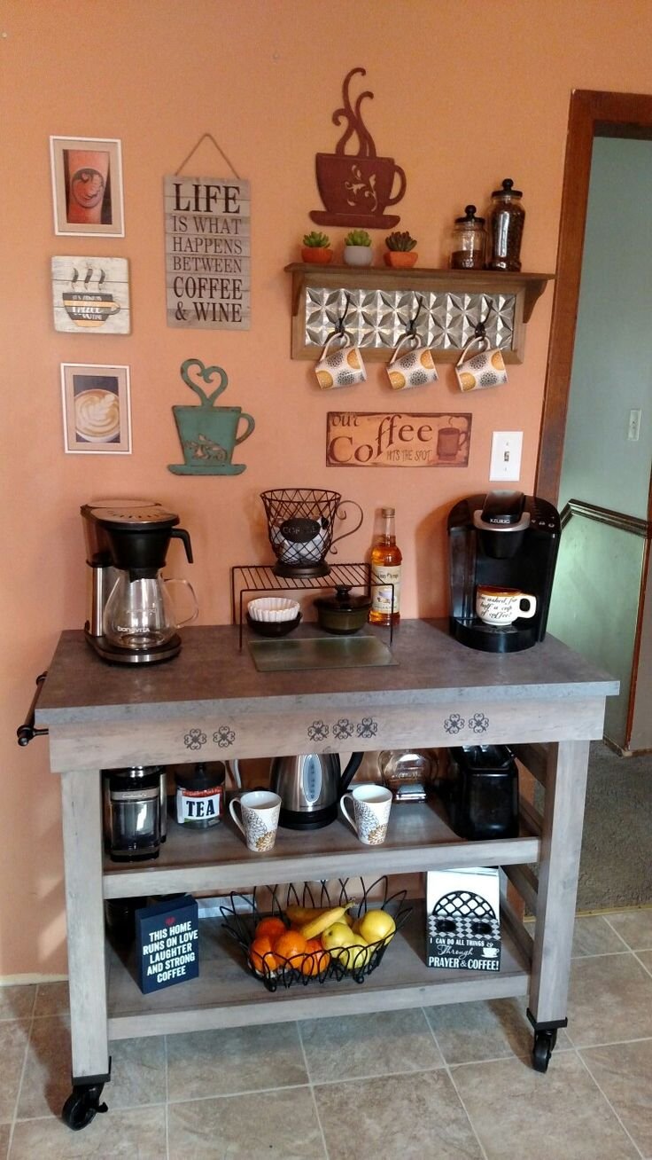 Интерьер чайного уголка