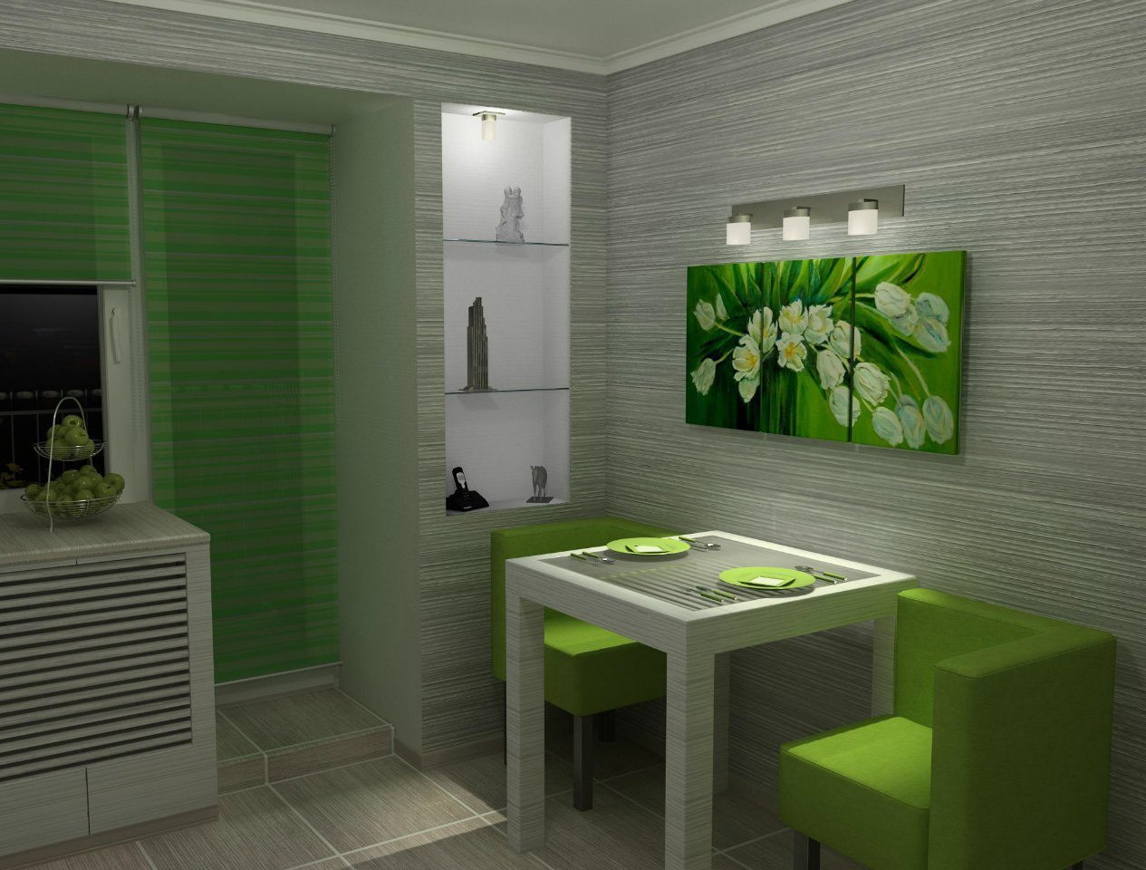 Зеленые обои на кухне. Кухня в зеленых тонах. Кухня с зелеными стенами. Кухня зеленого цвета в интерьере. Кухня в салатовых тонах.