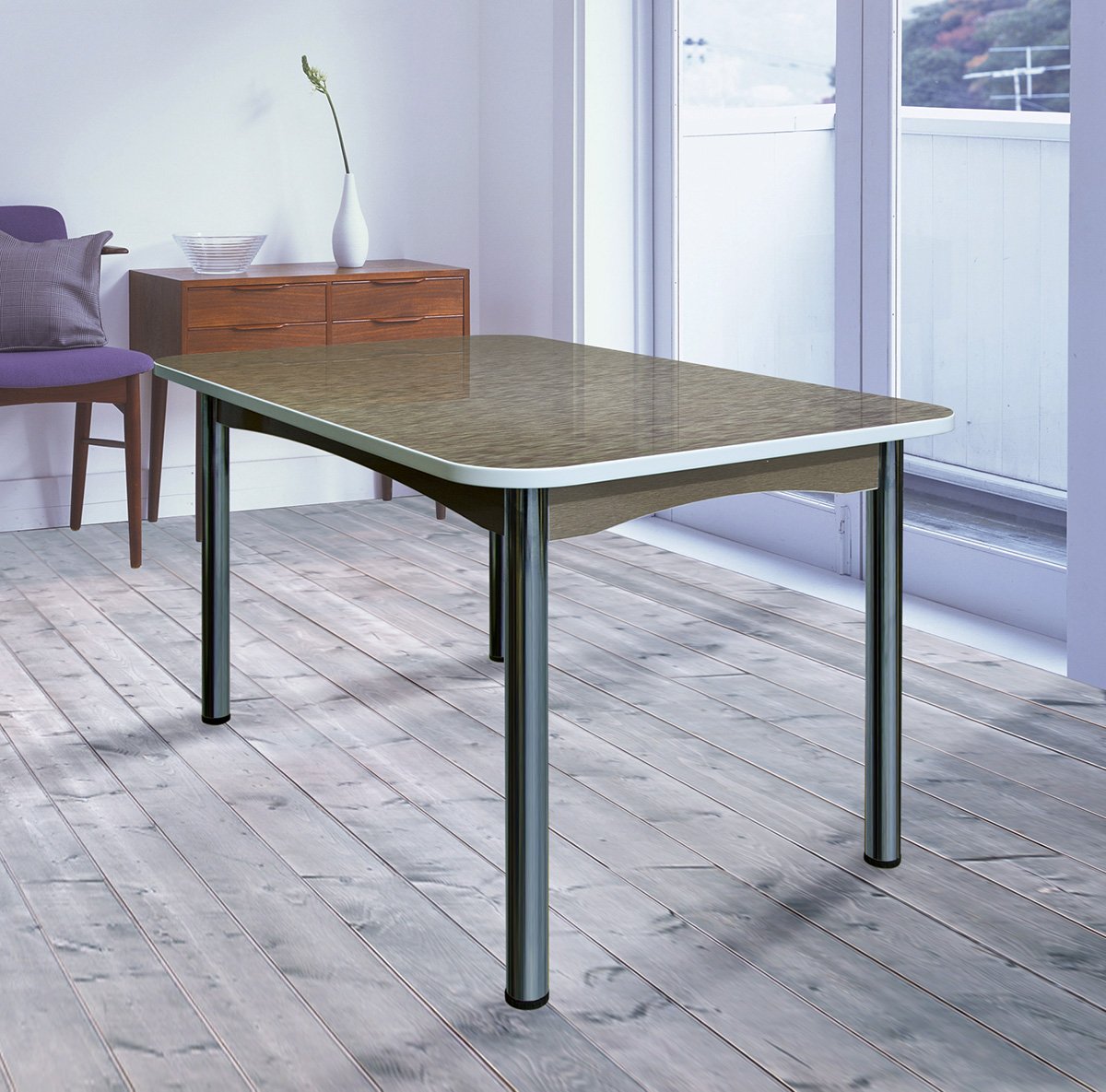 Железный кухонный стол. Стол обеденный Техно (КС-001/стекло) бело-черный/ноги хром. Стол обеденный Ланс DT-2852, белый мрамор. Обеденный стол Andorra GD-5901-2. Стол обеденный Ланс DT-2852l.