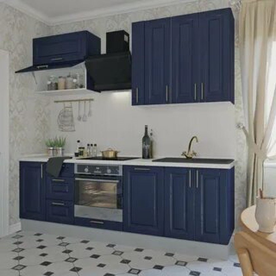 Кухня Leroy Merlin синяя