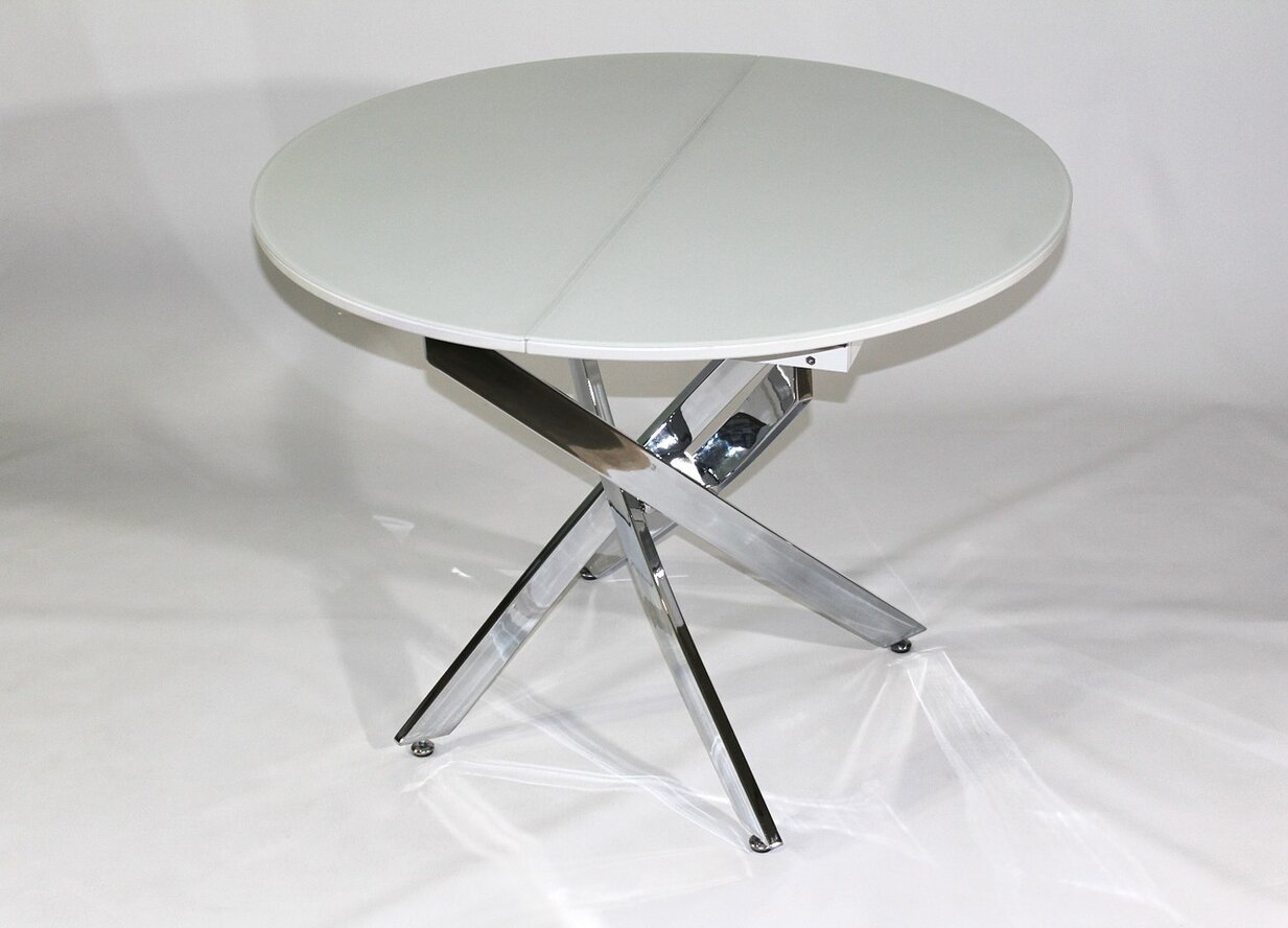 Складное круглое купить. Круглый стол ORDT-d6060-SPR. Hoff круглый стол 110. Круглый раздвижной стеклянный стол CR-73191. Стол-трансформер в2401 (в2379) белый стеклянный.