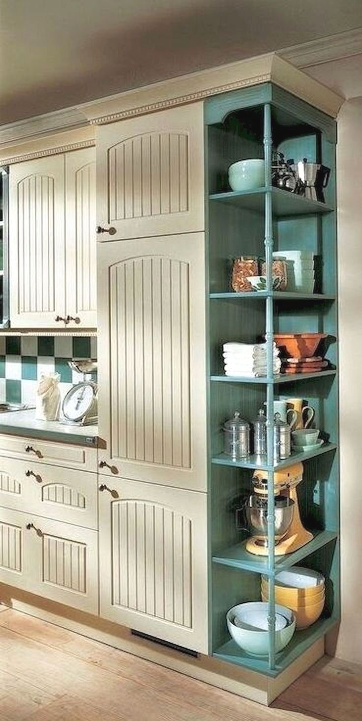 Встроенные кухонные шкафы