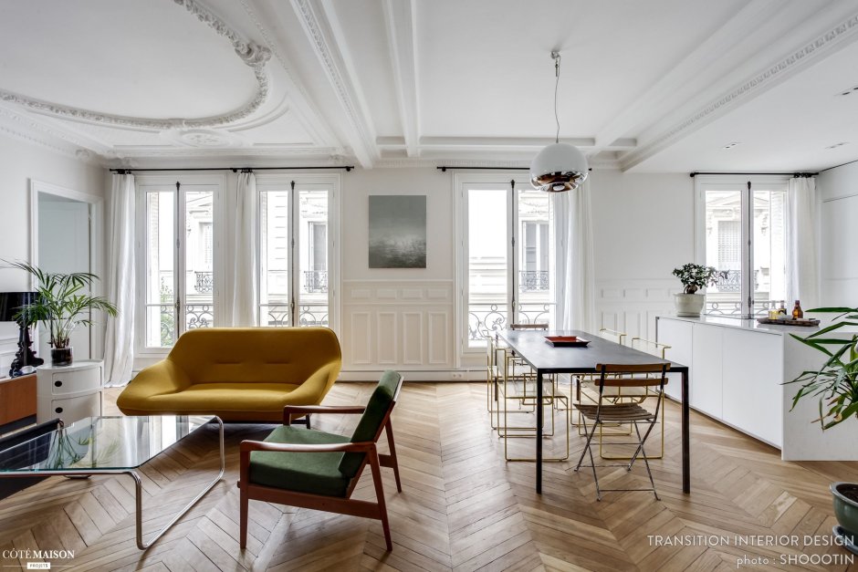 Французский Минимализм в интерьере