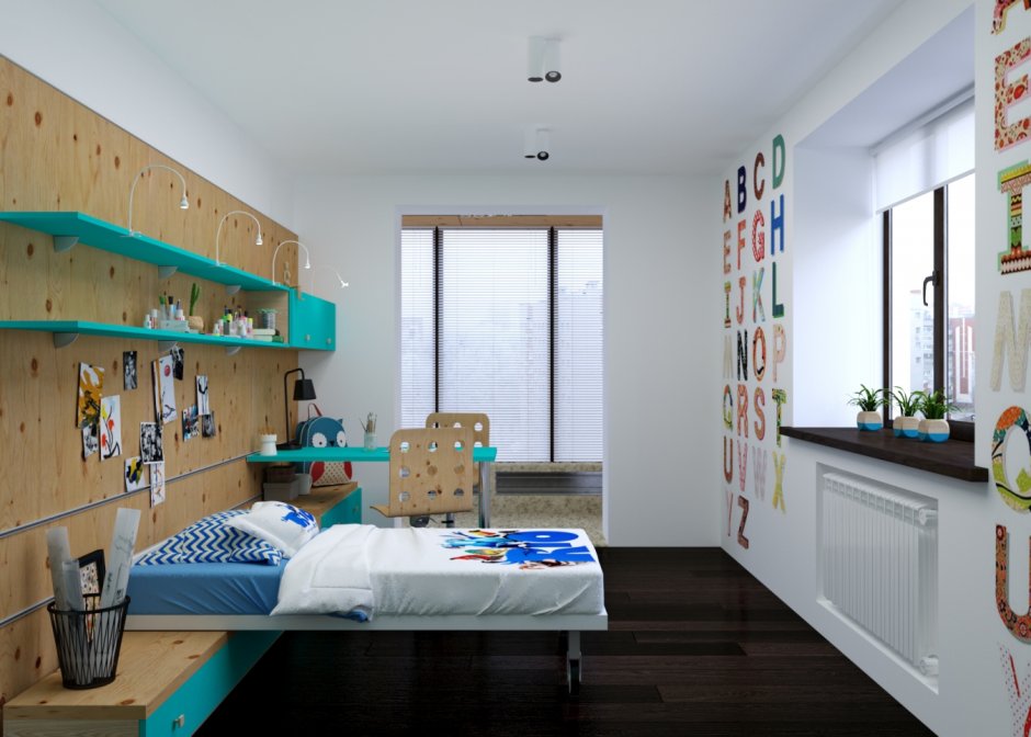 Детские комнаты в стиле Минимализм