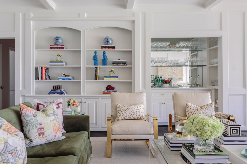 Краска Бенджамин в интерьере гостиной