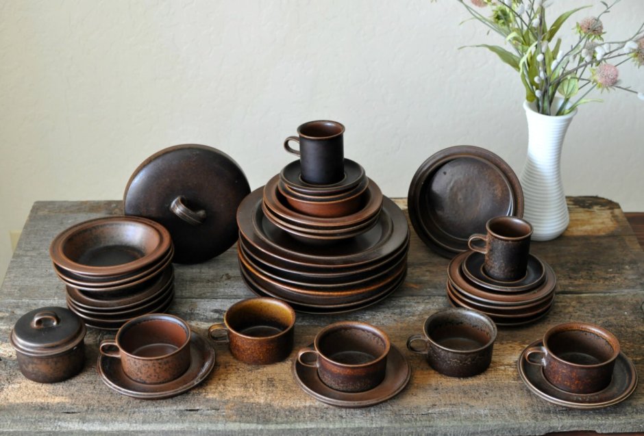 Древняя Скандинавская посуда