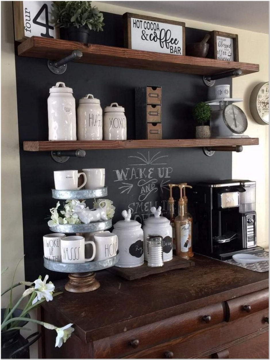 Чайный уголок на кухне