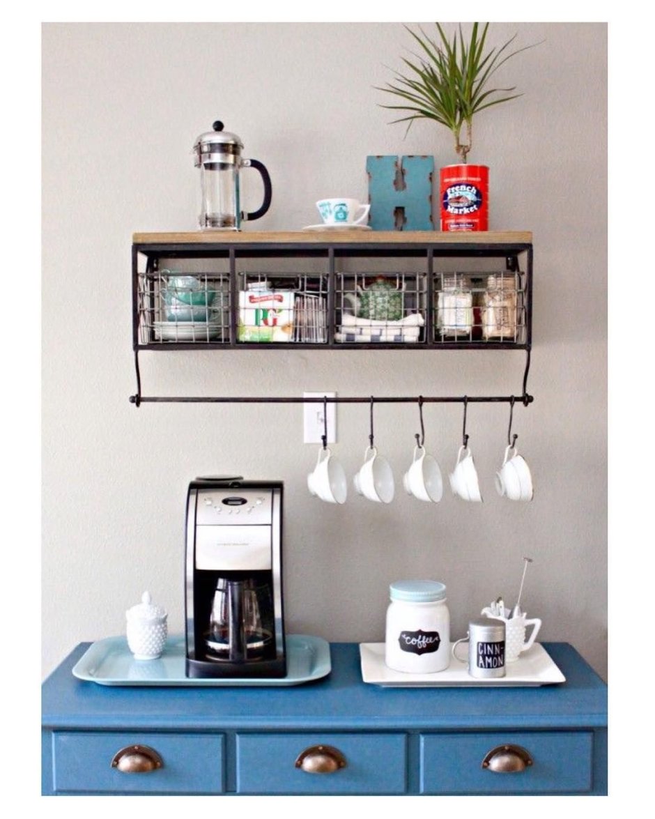 Организация чайного уголка на кухне