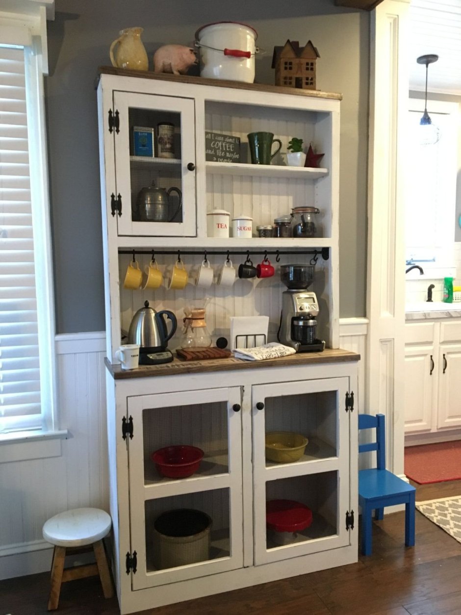 Уголок для кофе на кухне