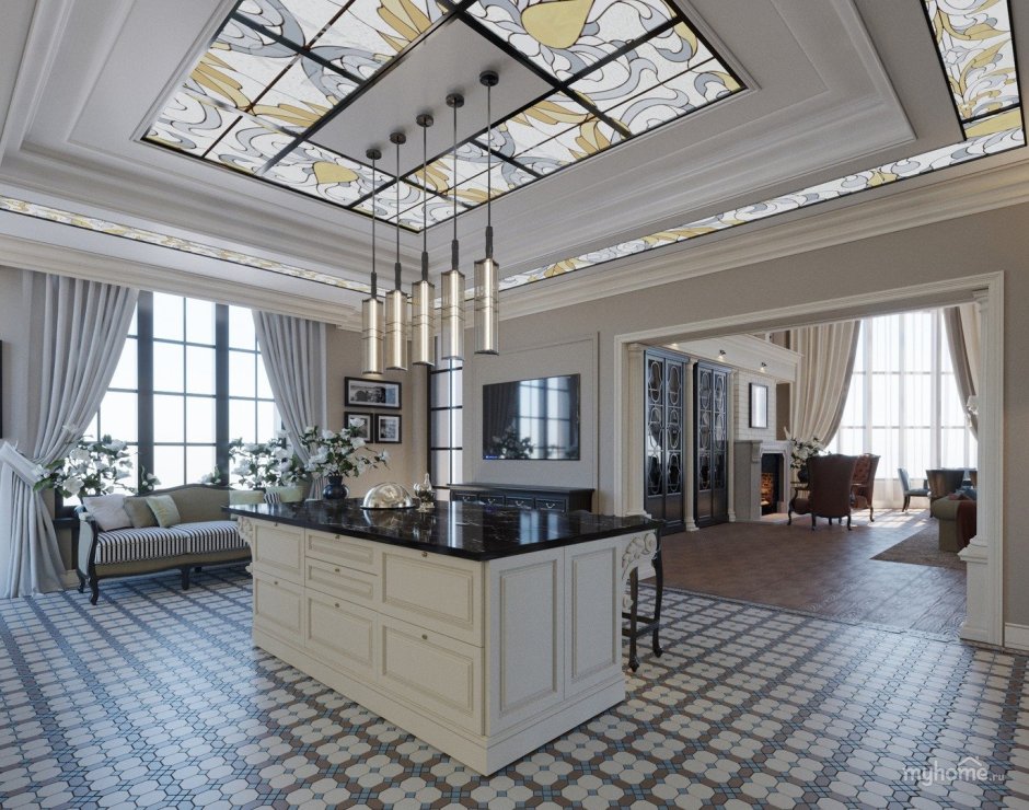 Кухня со вторым светом