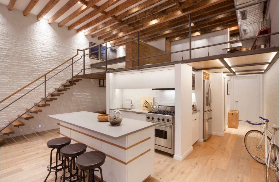 Небольшой домик в стиле лофт