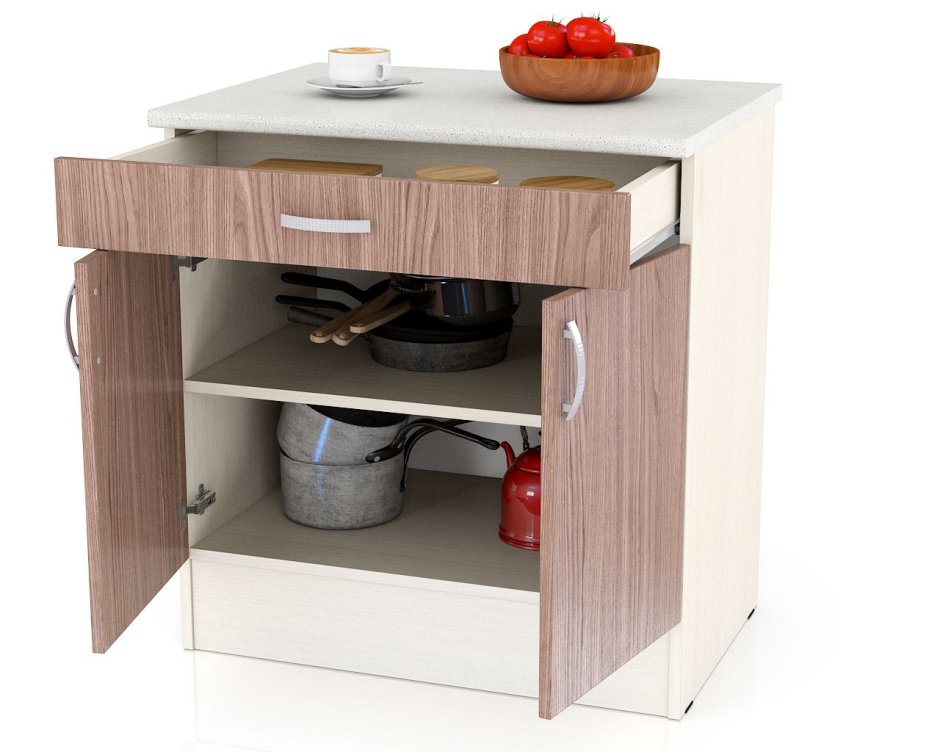 Кухонный стол МД-шн1я800 с 1 ящиком 80 см