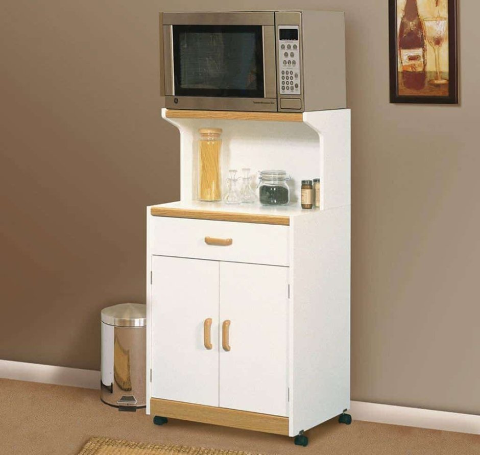 Тумба для микроволновки и кофемашины
