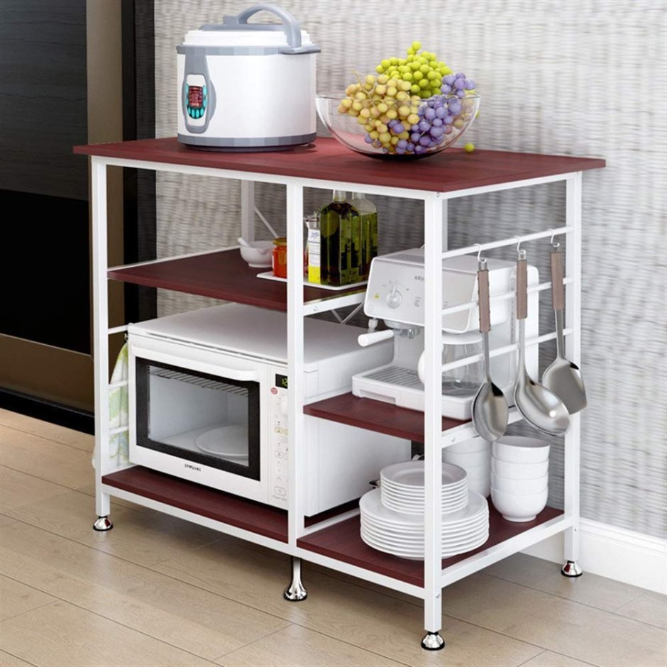 Стеллаж для кухни под бытовую технику