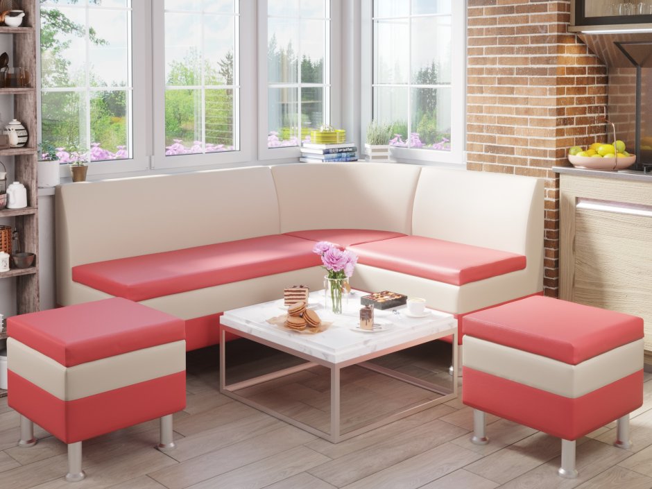 Кухонный угловой диван Этюд со спальным местом Боровичи мебель