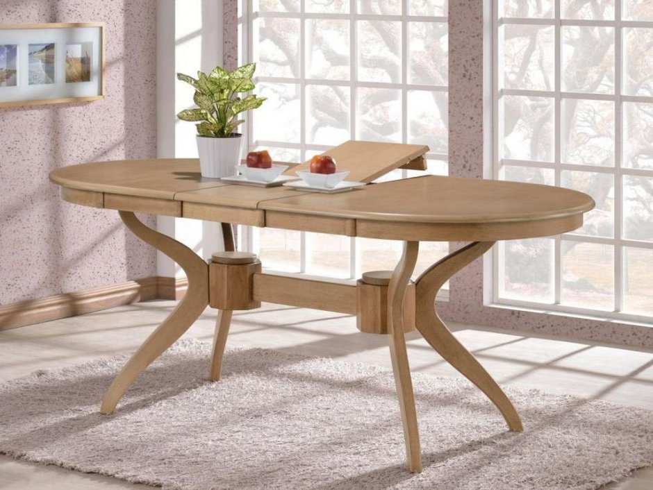 Стол 2057 дуб антик белый