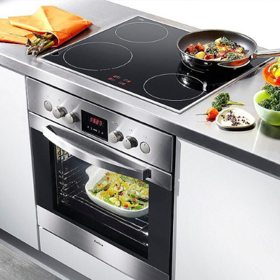 Индукционная Эл. Плита бош с духовкой