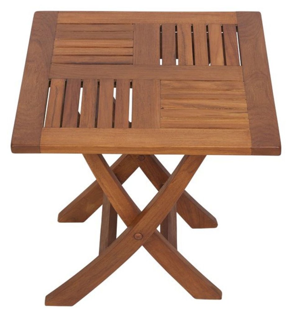 Раскладной деревянный столик