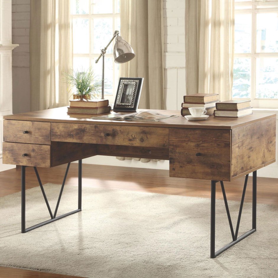 Стол письменный деревянный