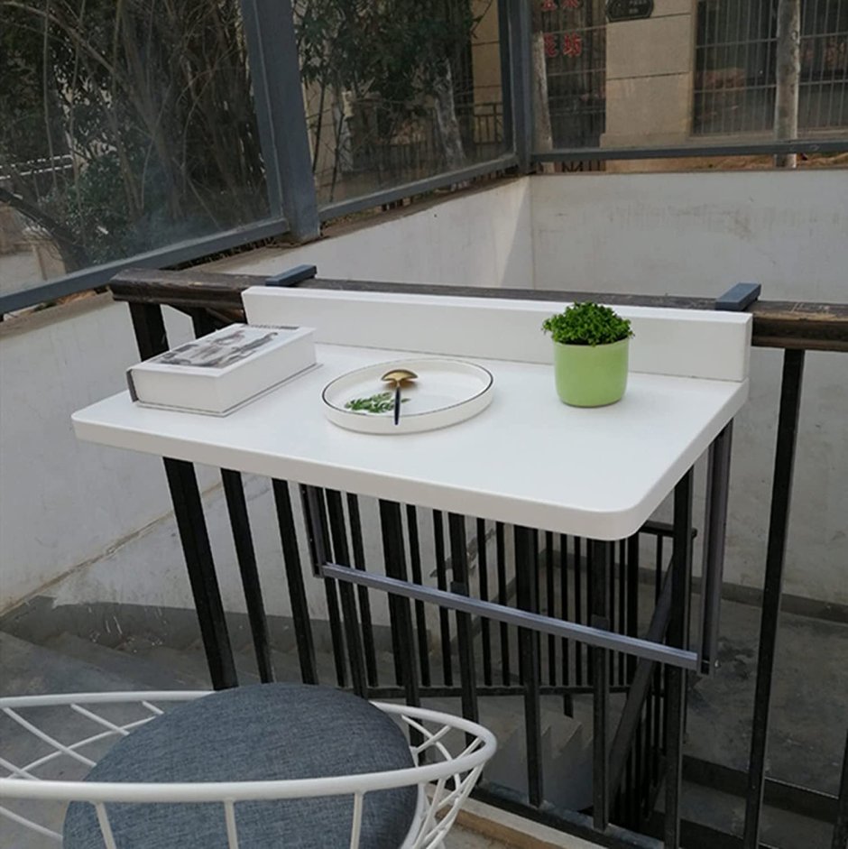 Съемный столик на балкон