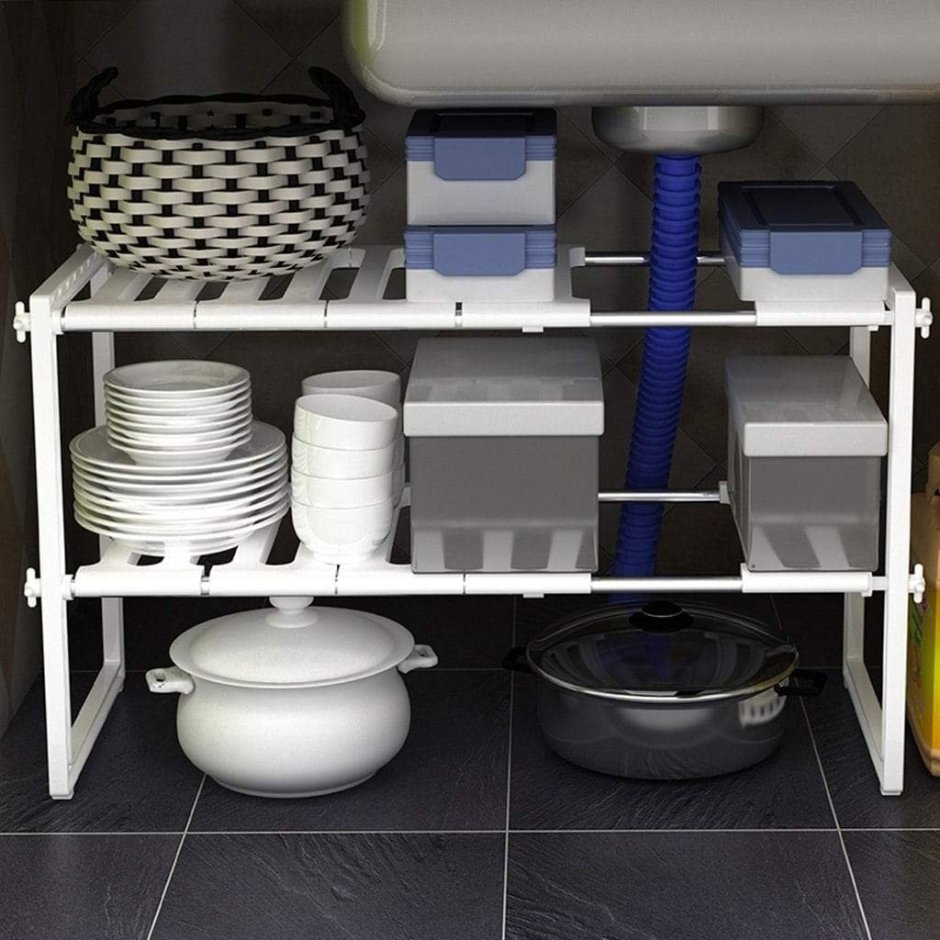 Икеа органайзер под раковину на кухне