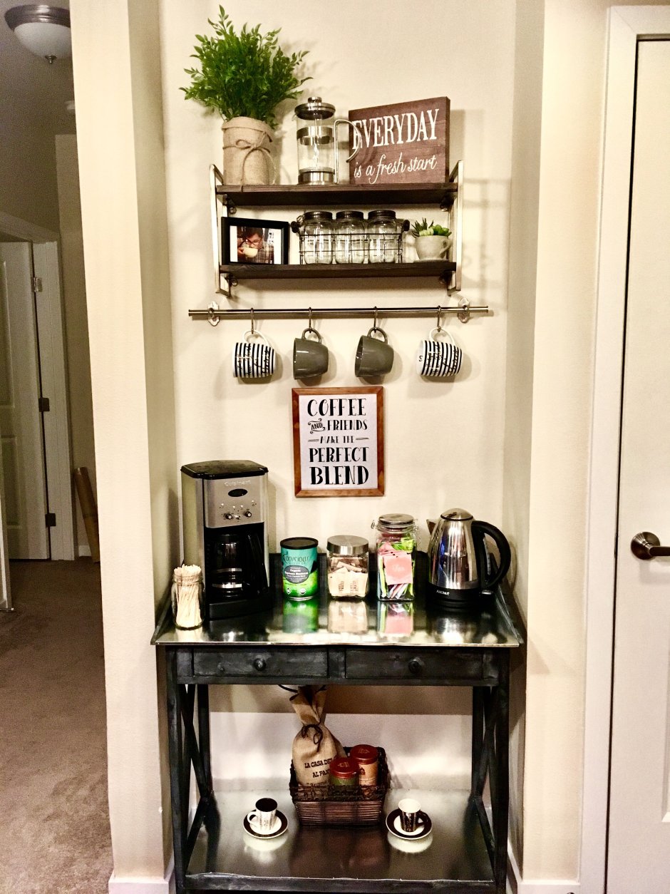 Столик для кофемашины на кухню