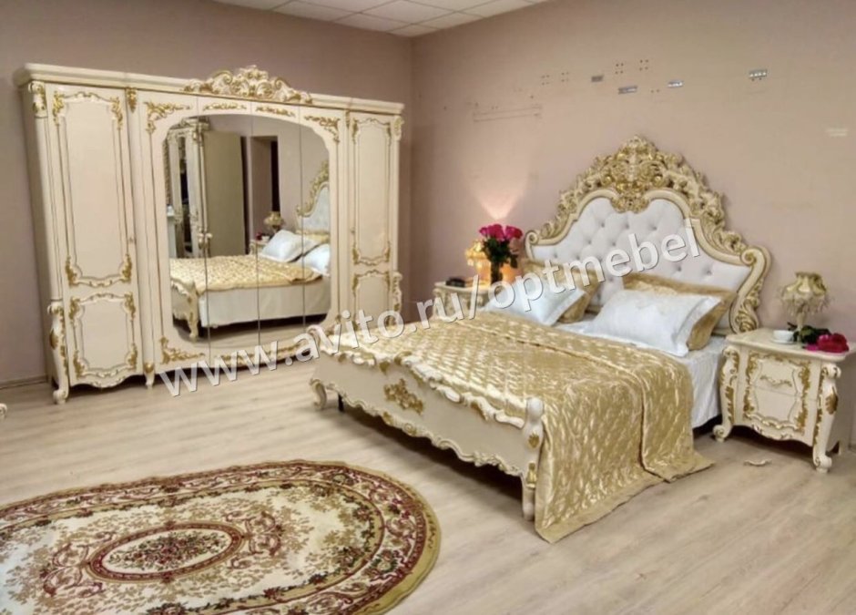 Спальня рококо Барокко