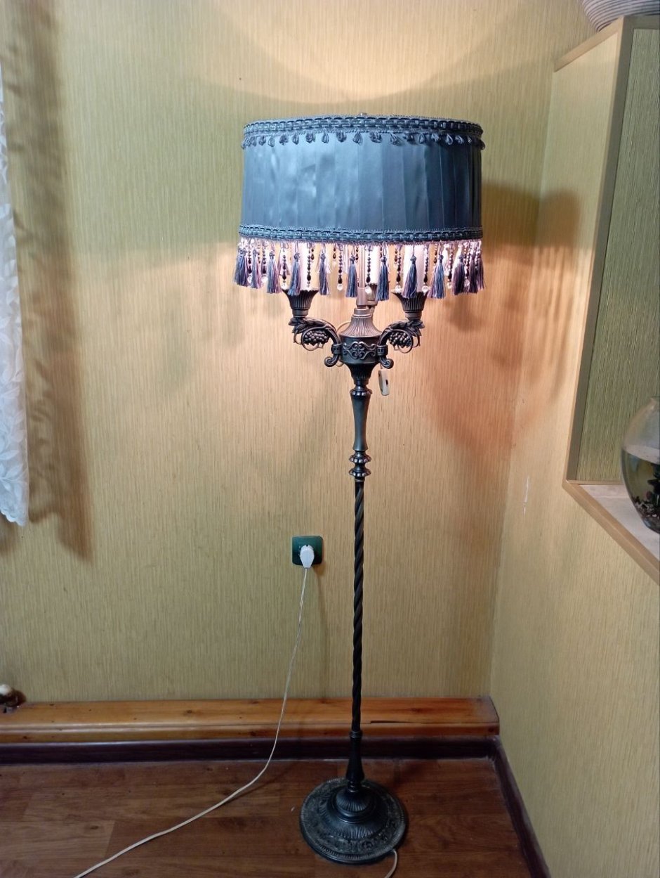 Реставрация торшера зик