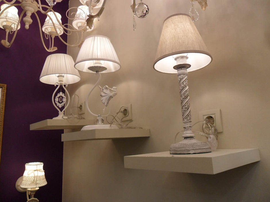 Кружевной абажур