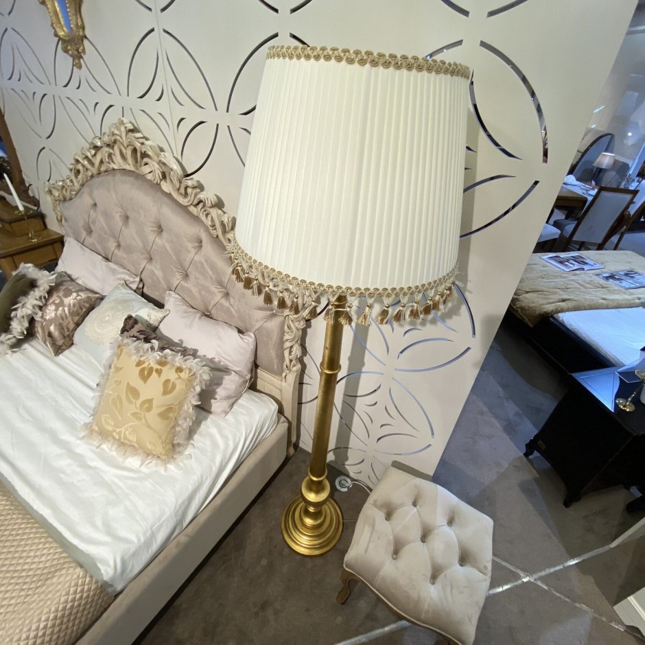 Торшер латунь Ампир