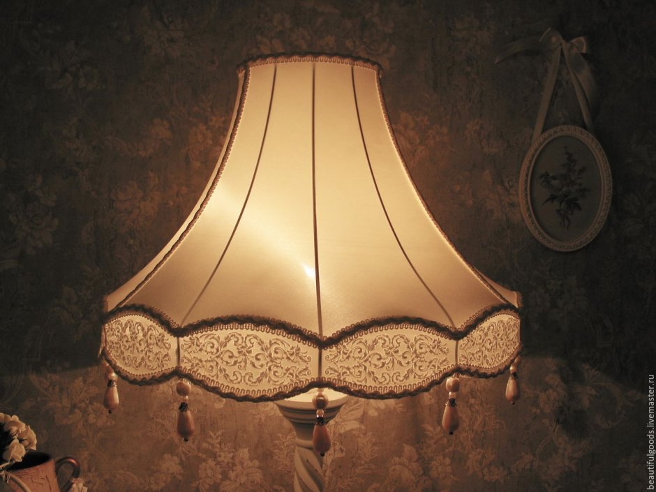 Настольная лампа Yoma бордо