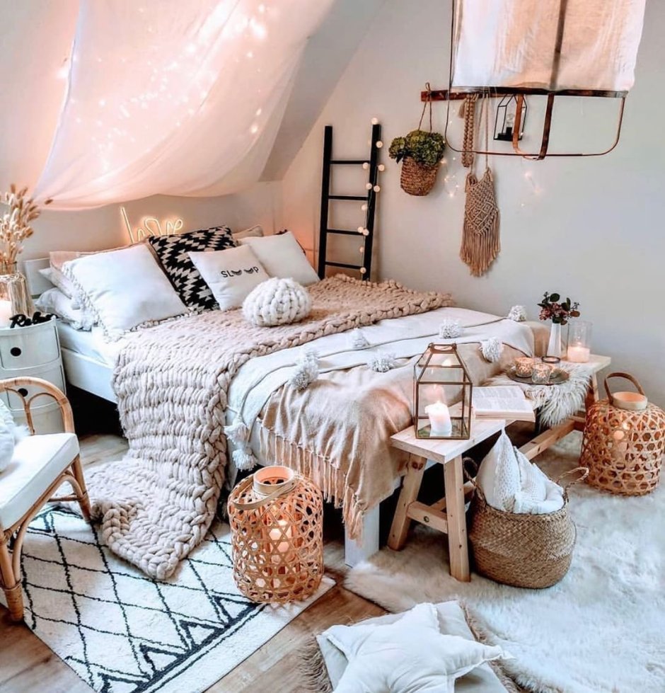 Эстетичная спальня в квартире