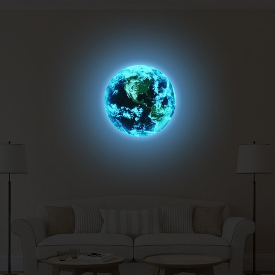 Светильник 3d (ночник) Глобус