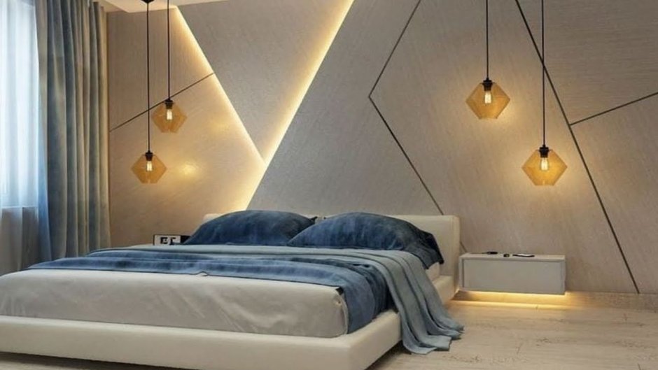 Идеи освещения в спальне