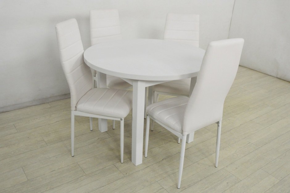 Комплект стол +4 стула d384-223 bennox