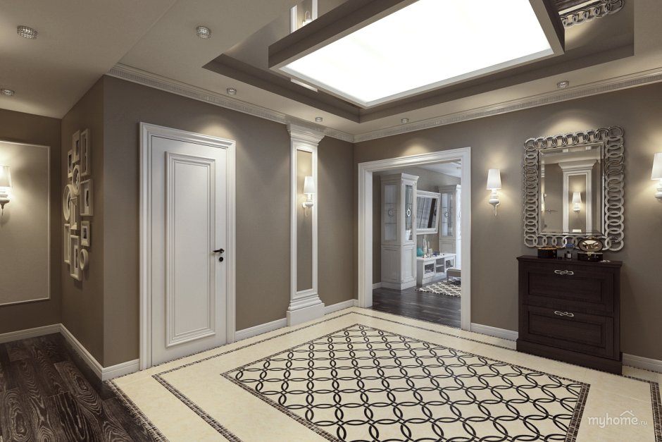 Прихожая в стиле Контемпорари