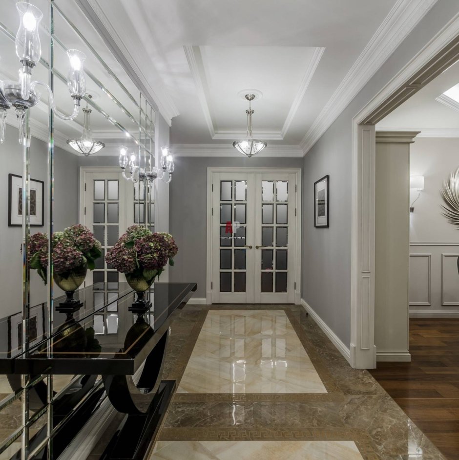 Кессонные потолки Неоклассика