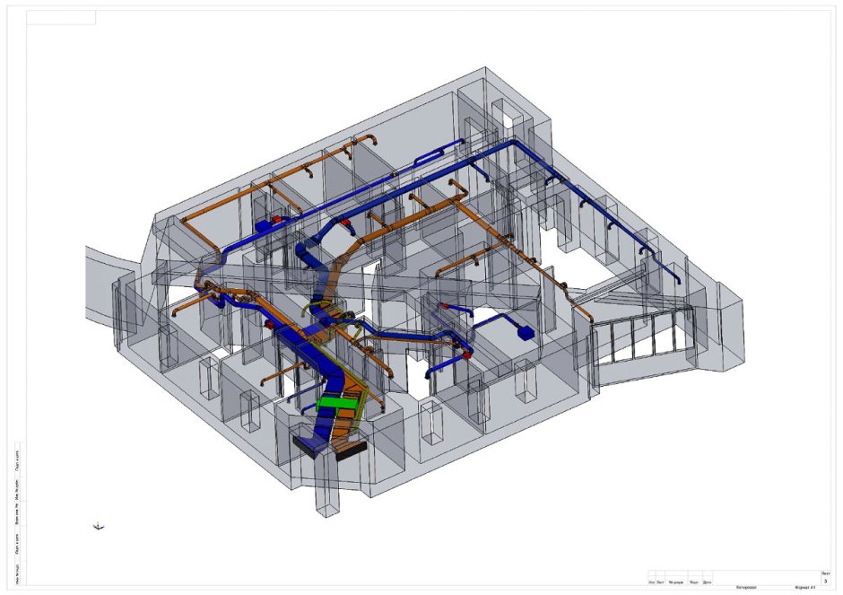 Подпор в тамбур-шлюз