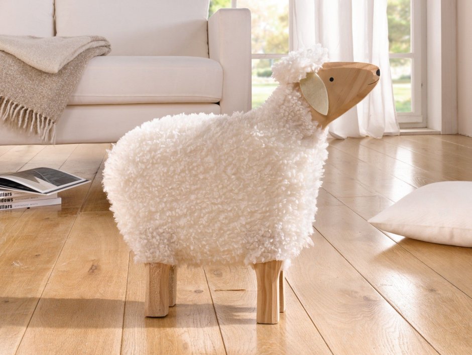 Кресло овечка