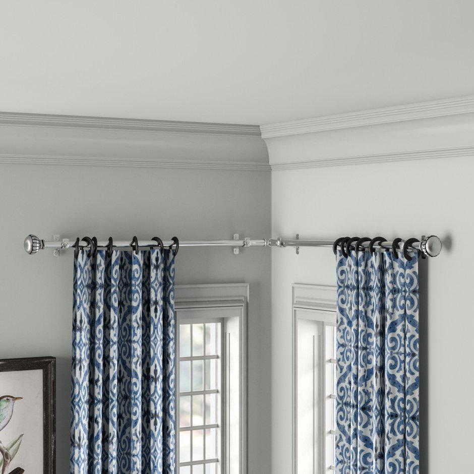 Карнизы для оконных штор