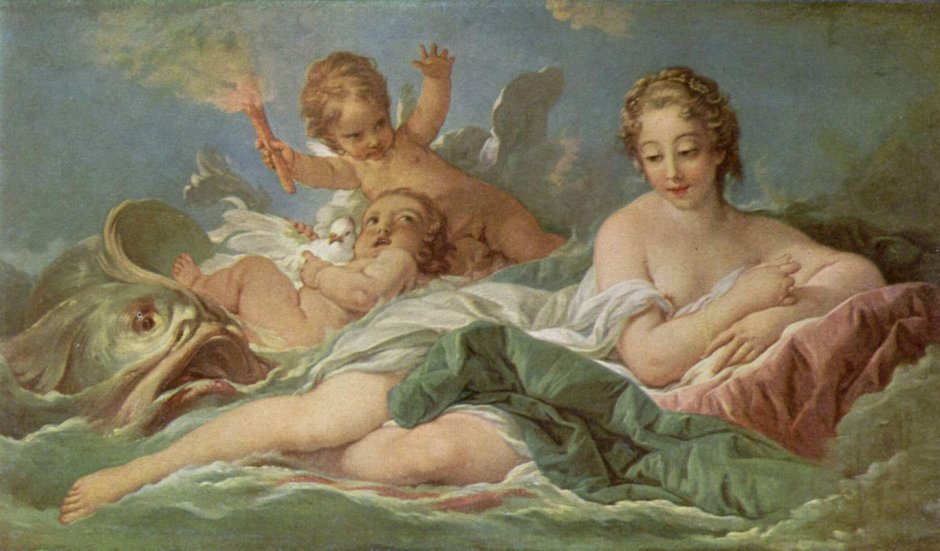 Франсуа Буше «туалет» (1742).