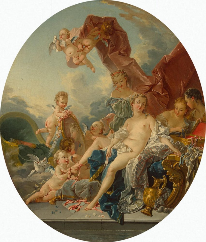 Франсуа Буше аллегория живописи