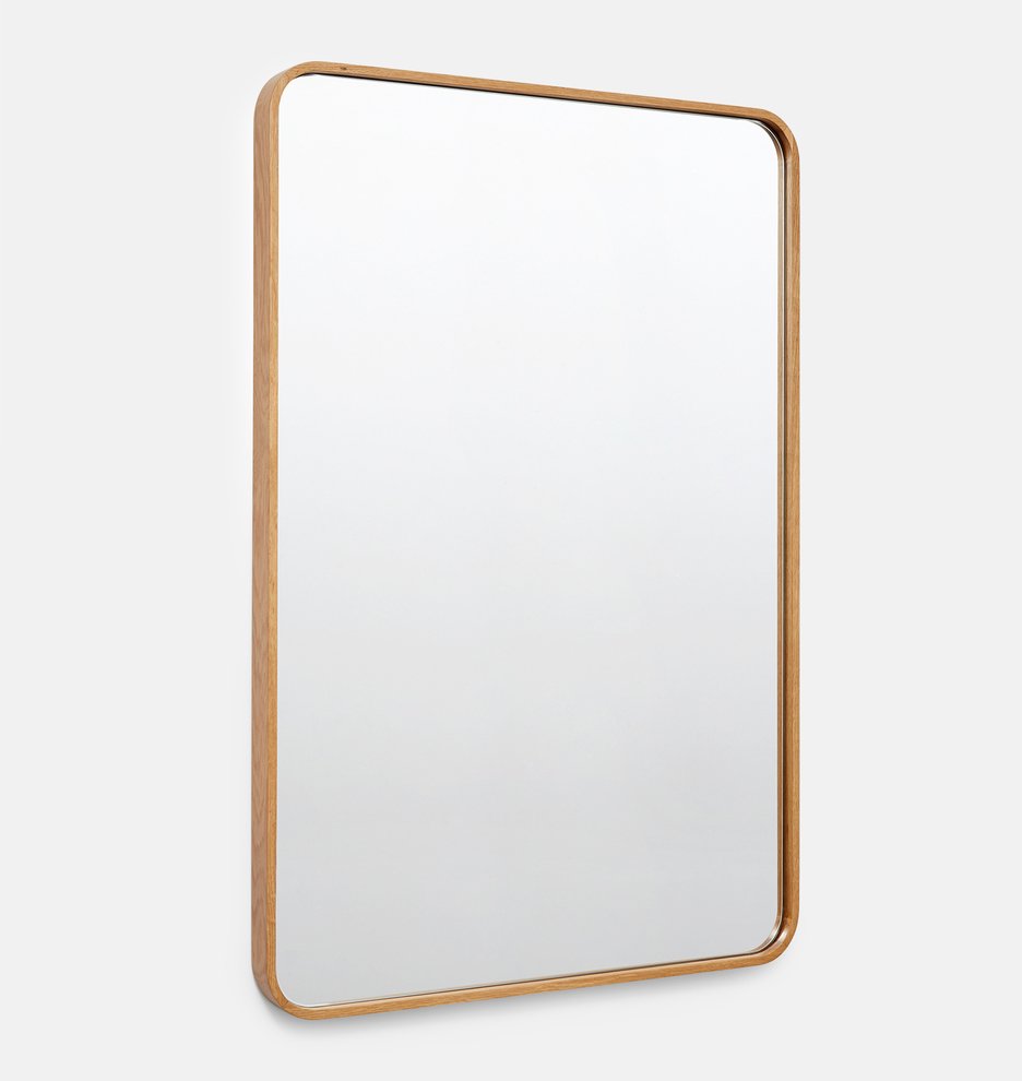 Прямоугольное зеркало с закругленными углами