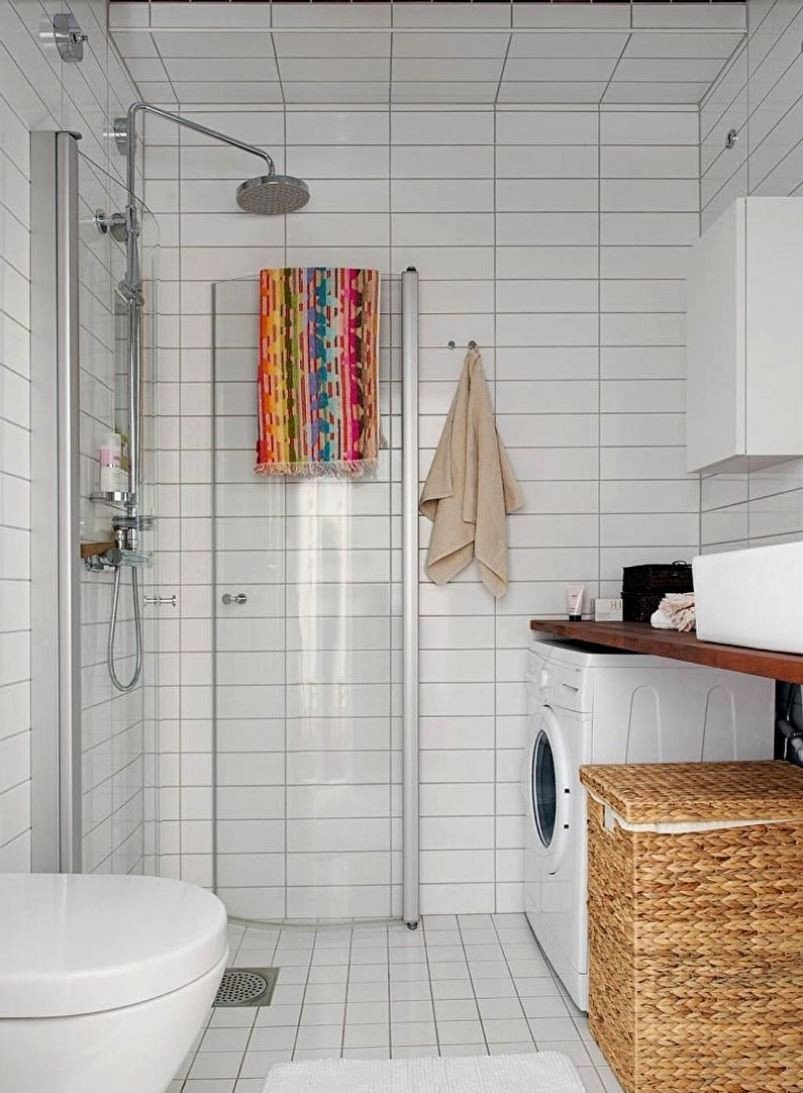 Ванные комнаты в скандинавском стиле