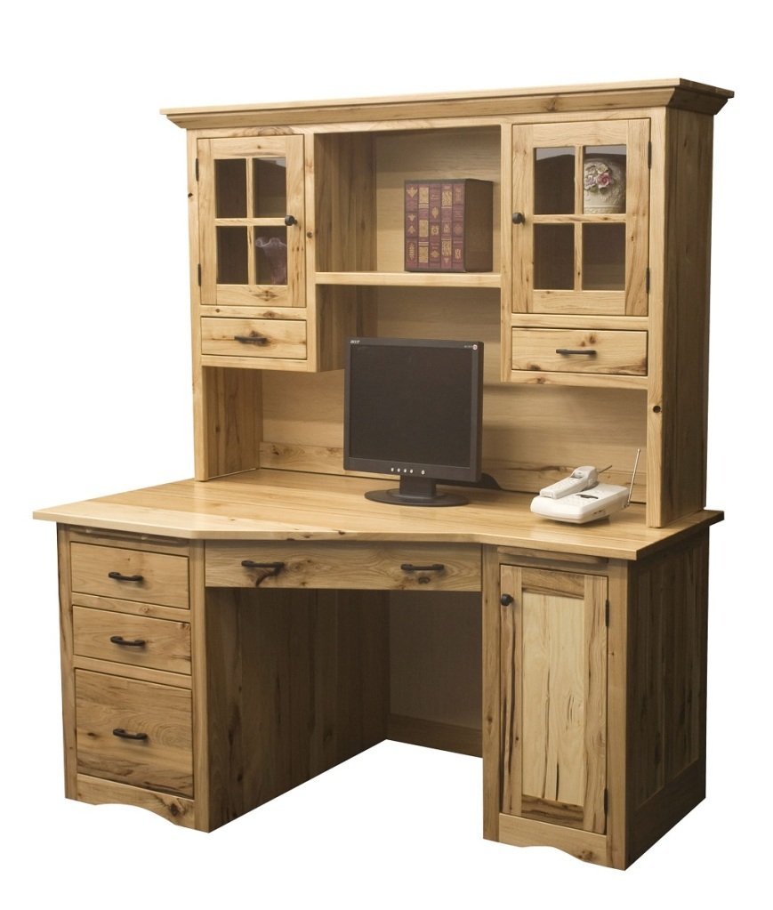 Домашний кабинет угловой письменный стол