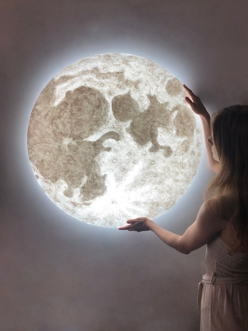 Светильник Луна 80см