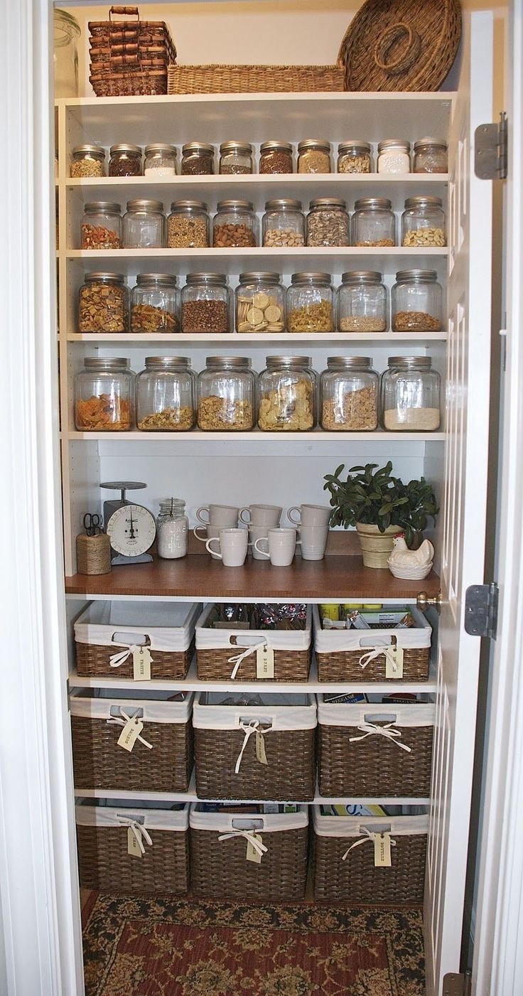 Шкаф кладовая для банок